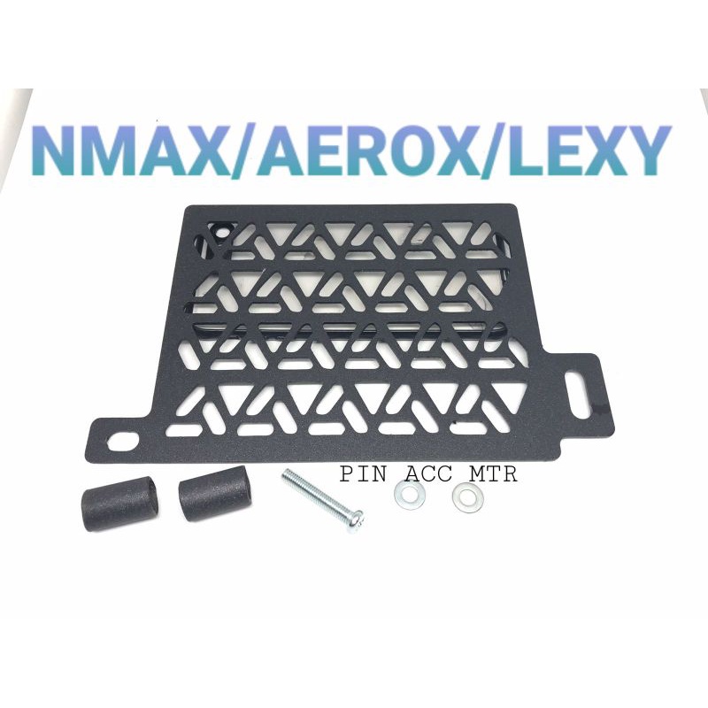 COVER RADIATOR VARIASI ALMUNIUM CENSI NMAX OLD NEW/AEROX OLD/NEW/LEXY PNP