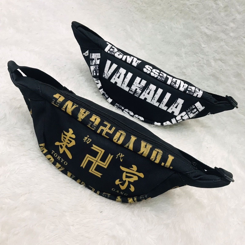 Waistbag Team Valhalla Tokyo Manji Anime Tokyo Revengers Manga Premium Unisex