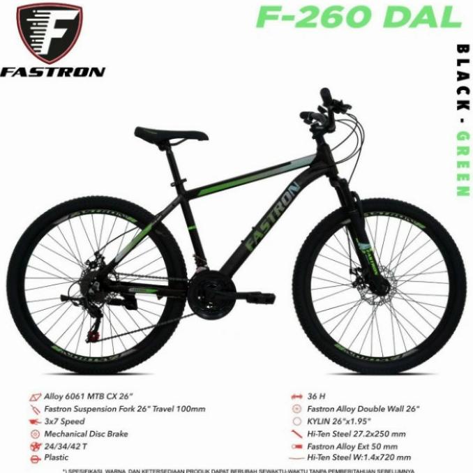 SEPEDA MTB FASTRON 26" F260 DAL BESTSELLER1456