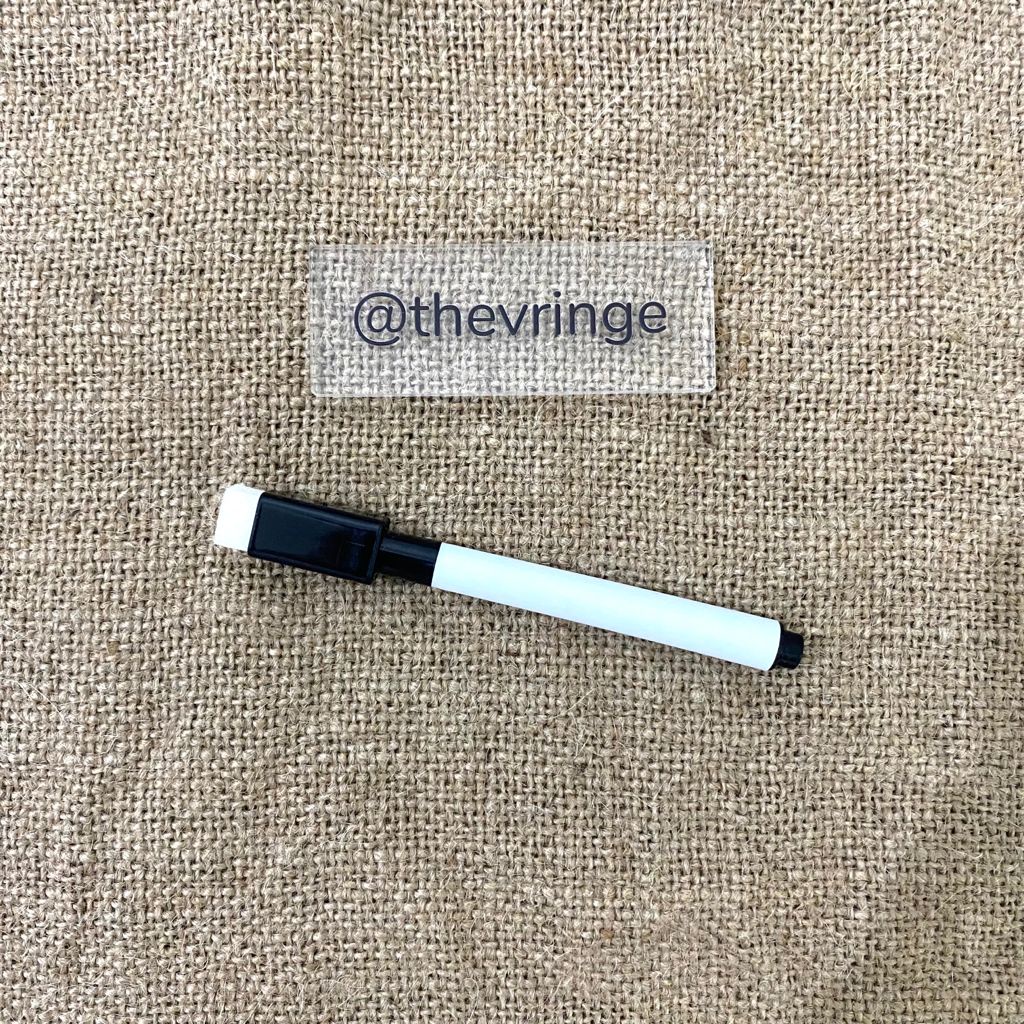 

Wipe Clean Marker Hitam- Spidol Hitam untuk buku wipe clean Whiteboard Papan Tulis