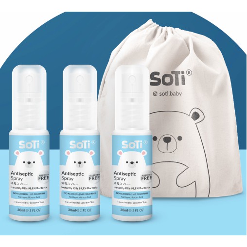 

SOTI® 3pcs 30ml Mini Protect Package