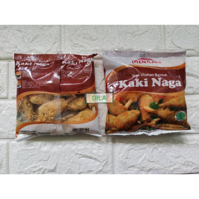 

Kaki naga minaku 500gr ikan olahan 500 gram