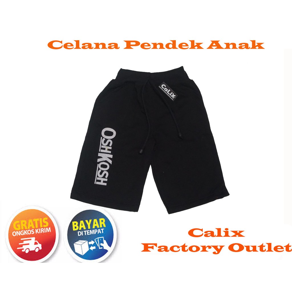 Celana Pendek Anak Bahan Fleece Celana Sport