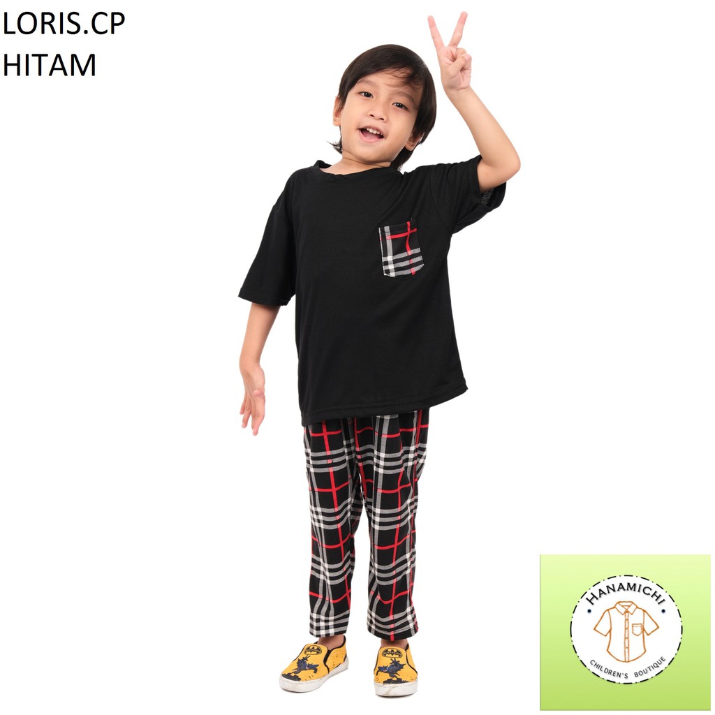 Hanamichi LORIS.CP Baju Tidur Anak Lengan Panjang