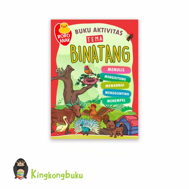 BUKU AKTIFITAS TEMA BINATANG