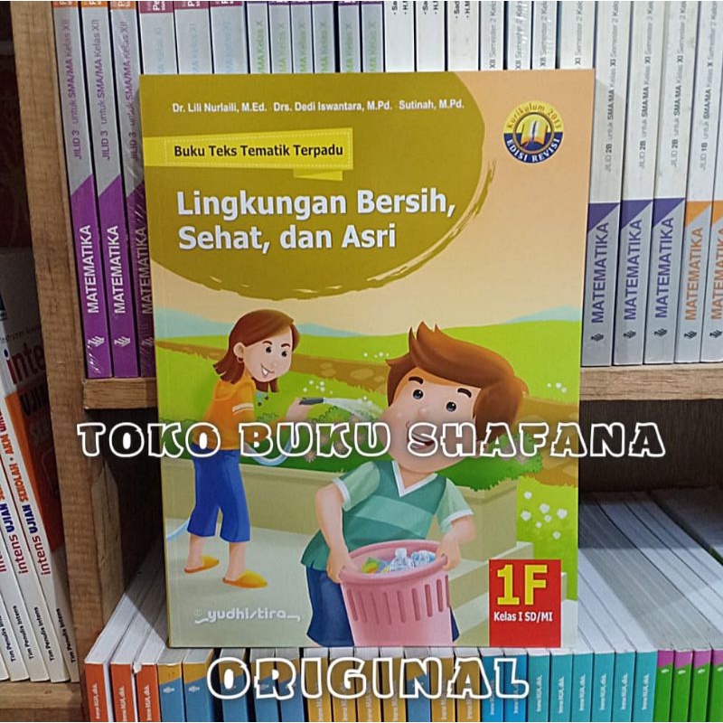 Paket 4 Buku Tematik Terpadu Yudhistira 1E 1F 1G 1H K13 Edisi Revisi Kelas 1 SD ORI