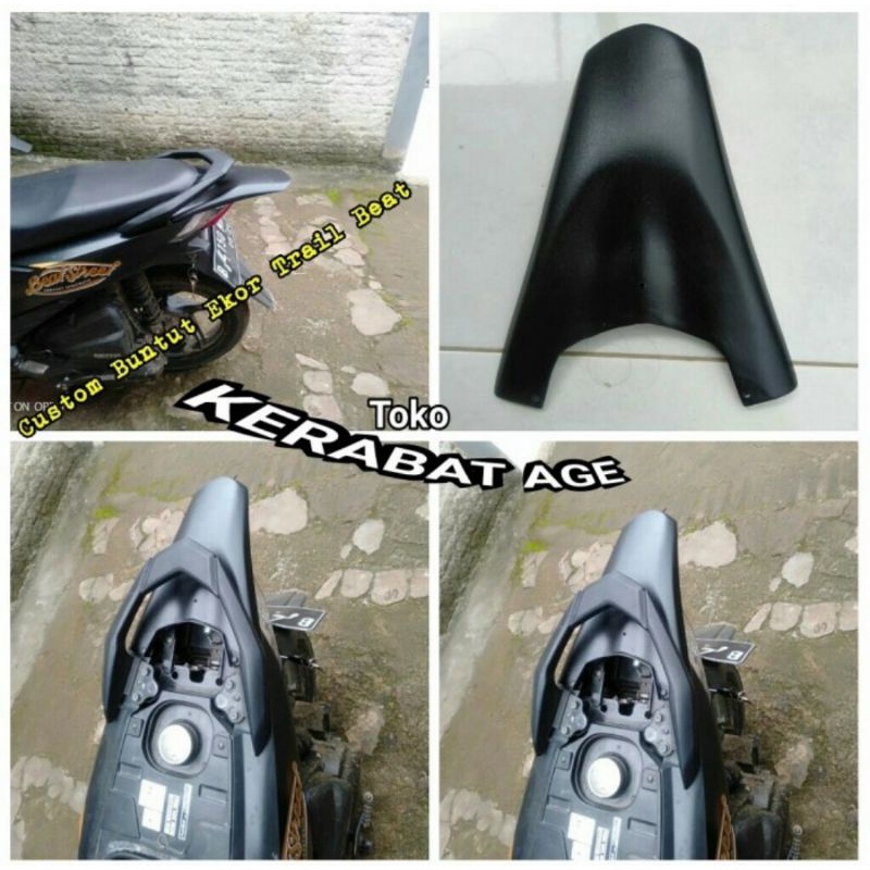 Ekor tail Ctm Custom Beat street esp Sporty Eco Modifikasi buntut belakang