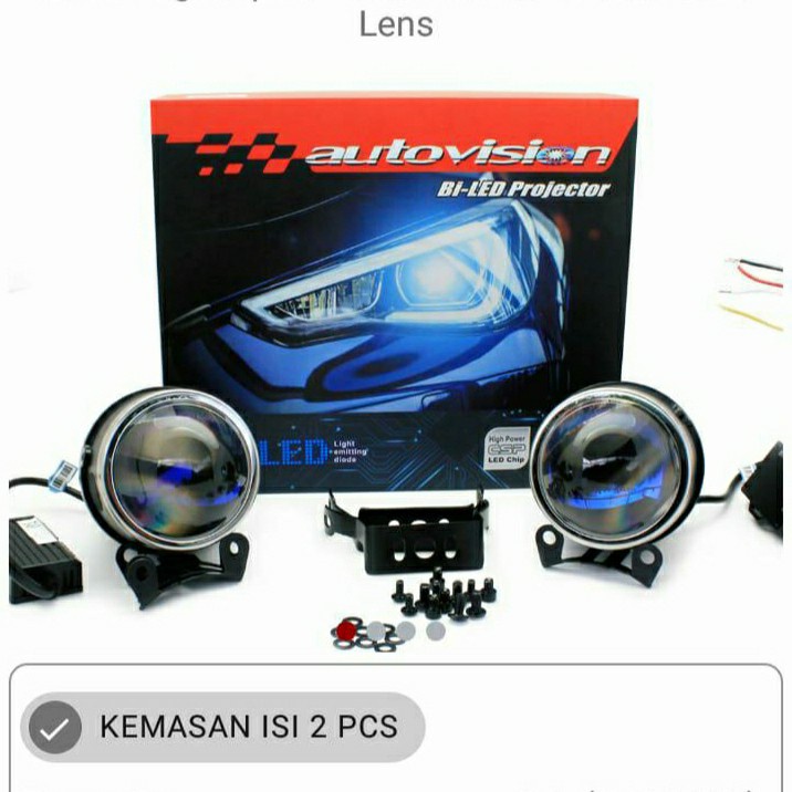 BILED foglamp autovision 75 watt 1 colour