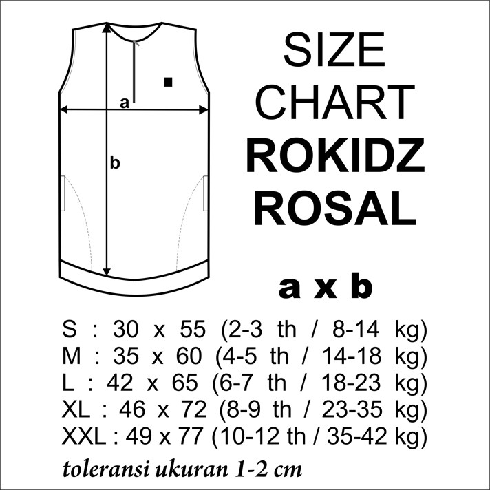 ROKIDZ ROSAL HOODIE JUNIOR - Rompi Sholat Anak hoodie