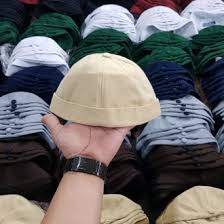 [ 10pcs ] grosir uas peci kopyah mikihat hijrah fashion muslim topi pria hitam