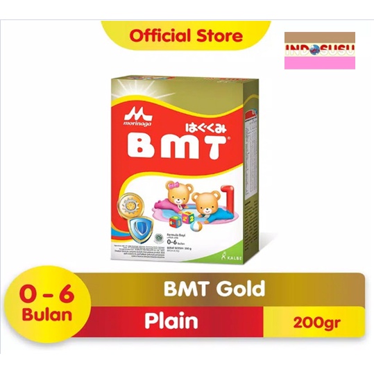 Morinaga BMT Gold 1 200 gr (usia 0-6 bulan)