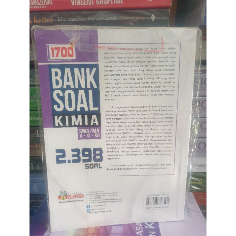 1700 Bank Soal Kimia SMA/SMK/MA-1