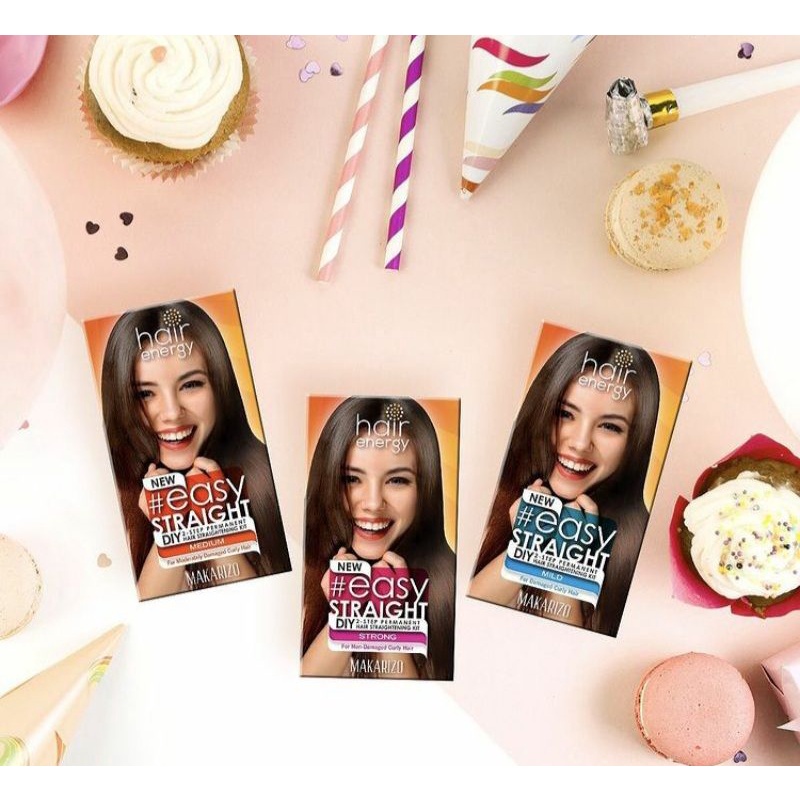 Makarizo EASYSTRAIGHT Cream Pelurus RAMBUT