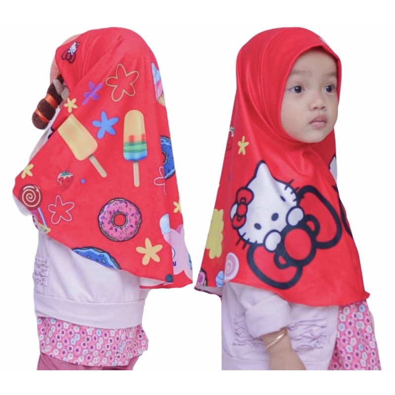 hijab instant hellokitty