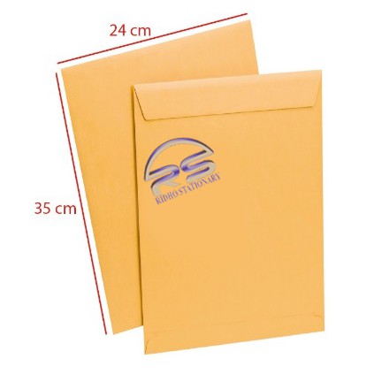 

(10 Pcs) Amplop Cokelat Folio F4 GAND (24 x 35 cm) Tebal 80 Gsm Tanpa SEAL [ECERAN]