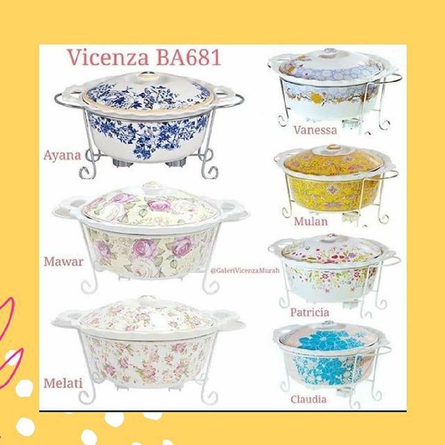 Basi Bulat / Tempat Saji / Prasmanan VICENZA BA681