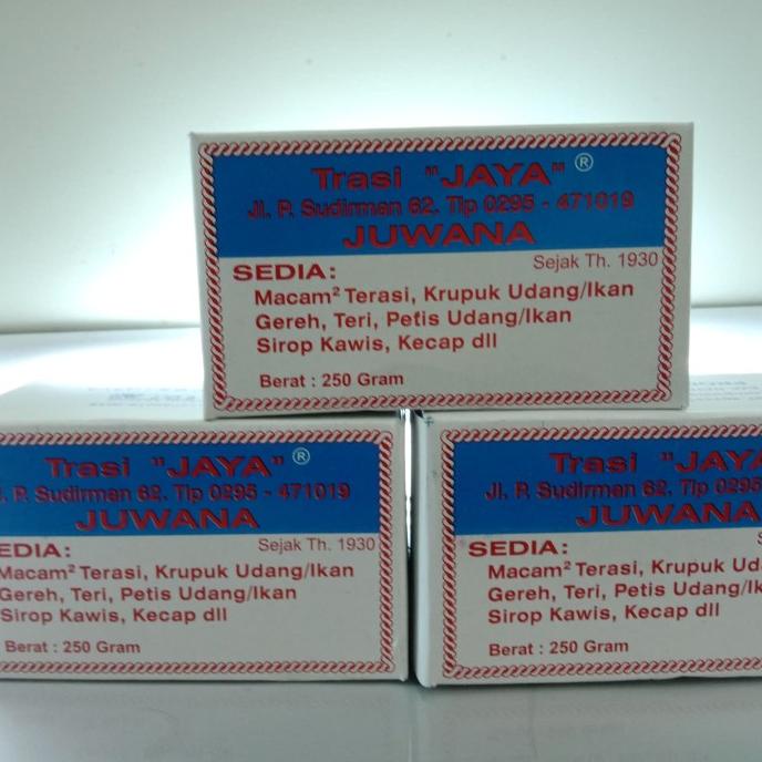 

Promo Awal tahun Terasi Juwana Promo Awal tahun