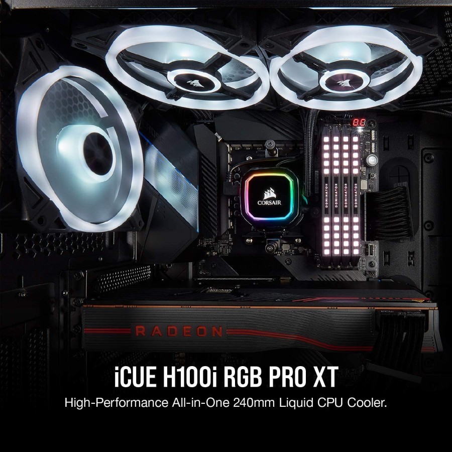 Corsair iCUE H100i RGB PRO XT Water Cooler