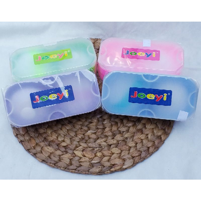 JOEYI Tempat Bedak Bayi Double 2 Puff || Kotak Bedak Bayi