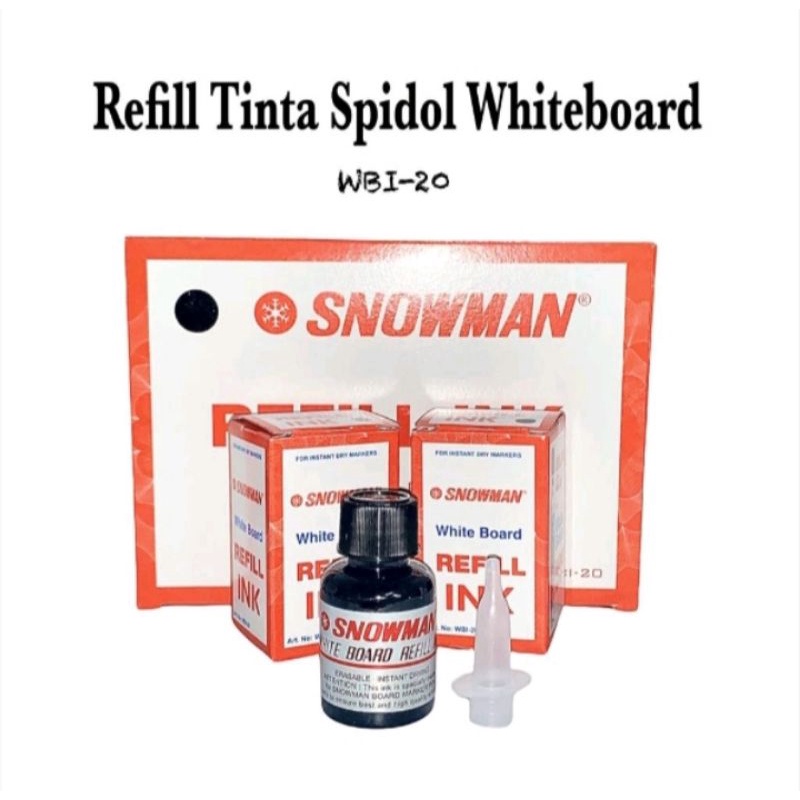 

Refill tinta spidol ink snowman