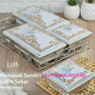 Wadah Saji Vicenza  Set BA749 Shopee Indonesia