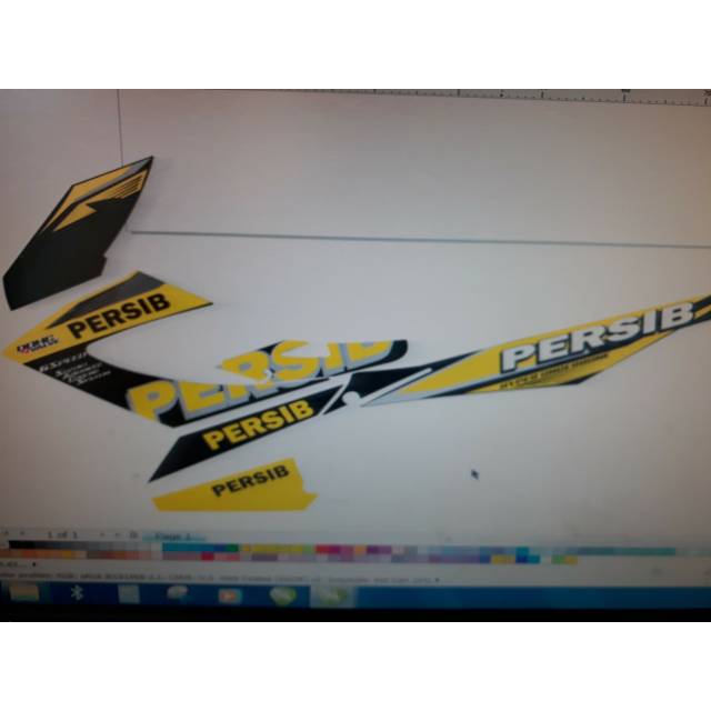 Striping Custom Satria Fu Facelift