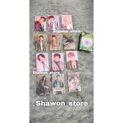 PHOTOCARD REPLAY KIHNO SUPER JUNIOR SET DONGHAE , EUNHYUK, YESUNG, LEETEUK, HEECHUL , SHINDONG
