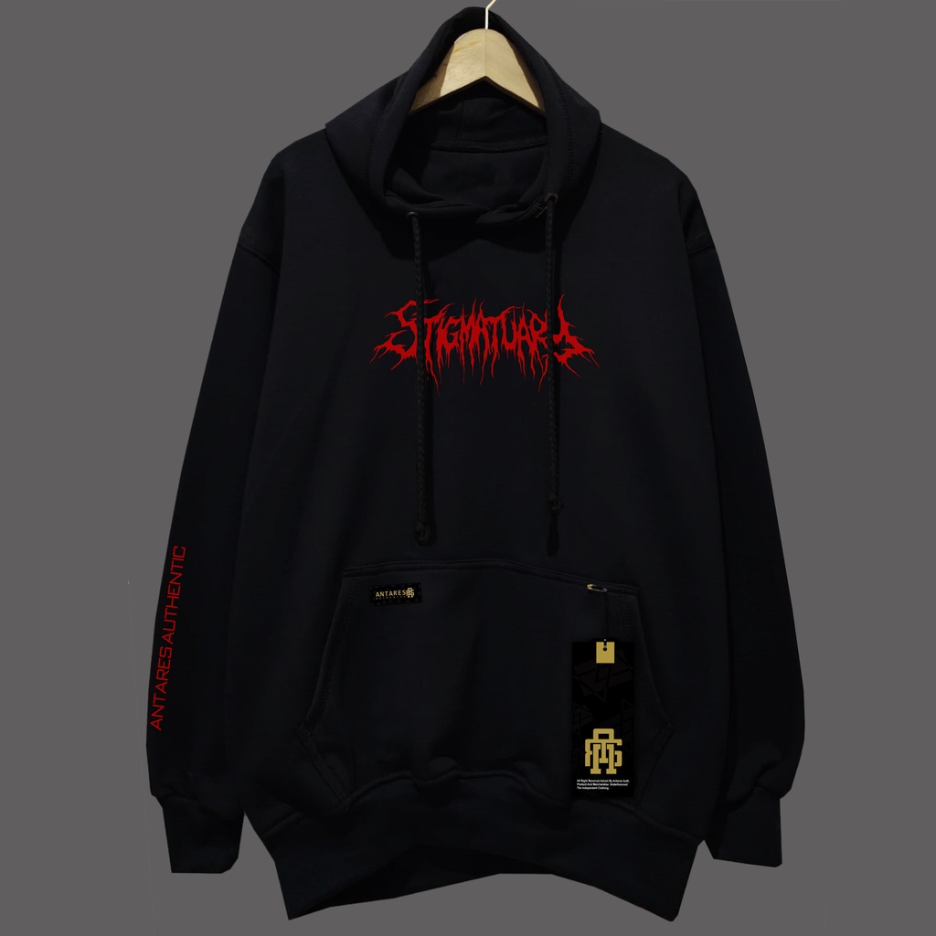 SWEATER HOODIE JUMBO XXL - XXX- BIG SIZE ANTARES ORIGINAL signature
