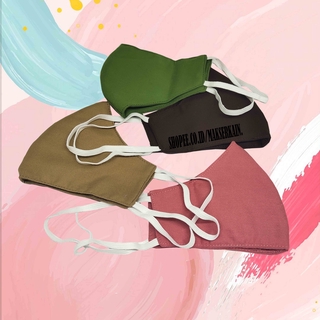 TERMURAH MASKER KAIN 3 PLY MODEL HEADLOOP 3 LAPIS KAIN TERMURAH MASKER KAIN 3 PLY MODEL HEADLOOP 3 LAPIS KAIN
