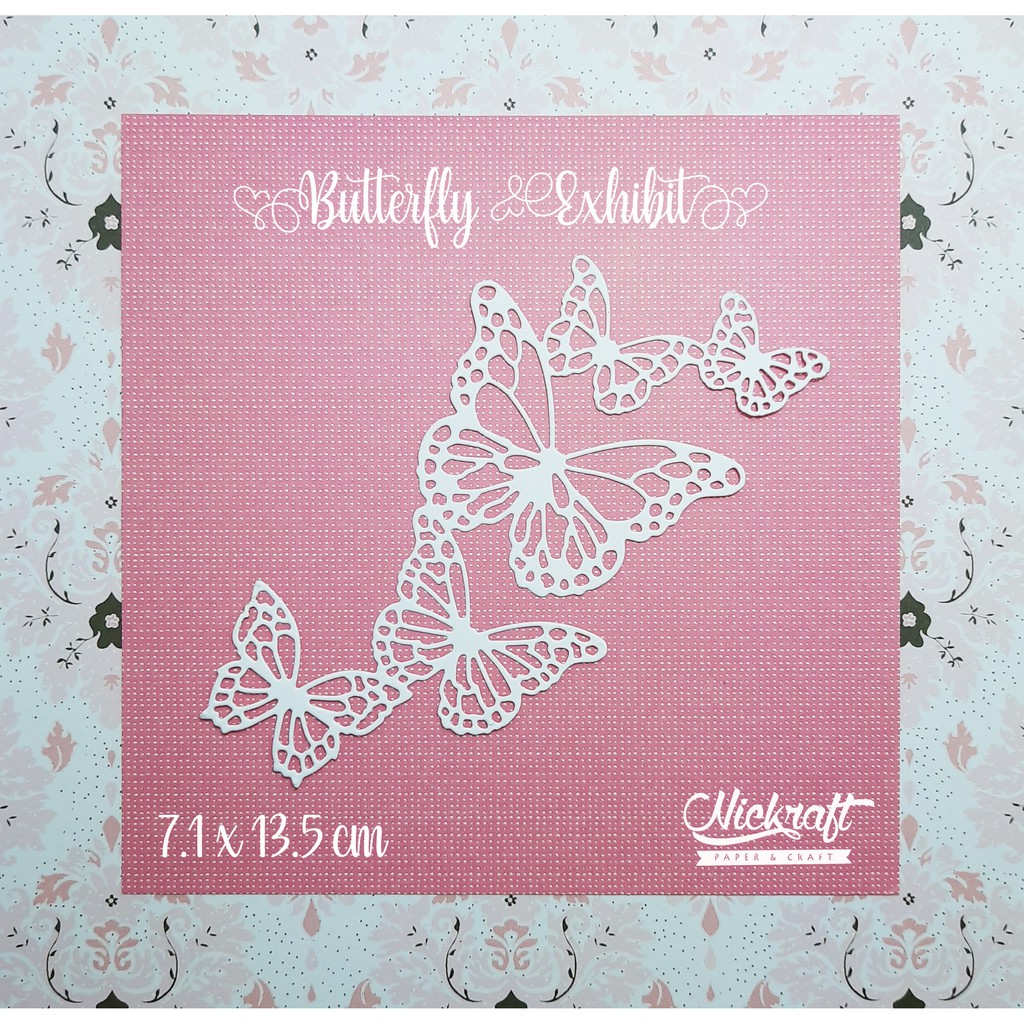 

BUTTERFLY EXHIBIT - HIASAN SCRAPBOOK KUPU KERTAS