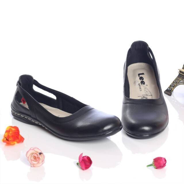 SALE HABIS LeeShoes SEPATU POLOS. Flatshoes wanita Flat Shoes