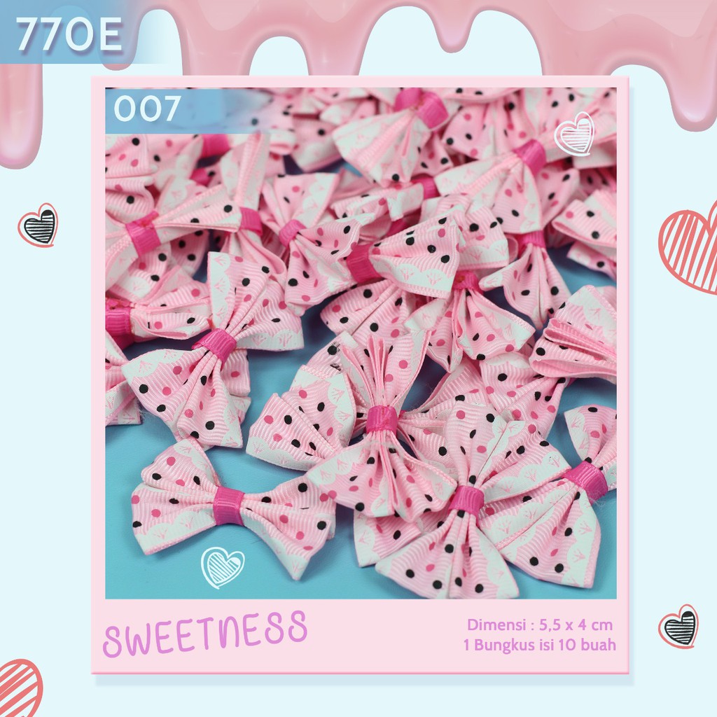Pita Aplikasi Grosgrain 770E (Per-10Pcs)