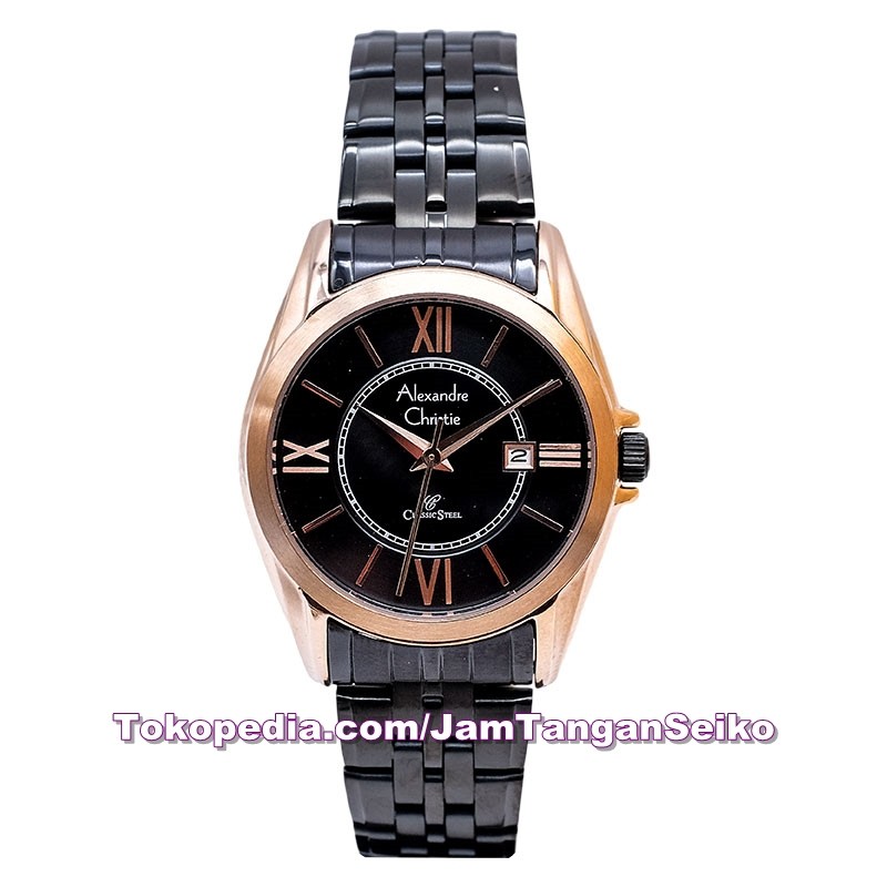 Jam Tangan Wanita Alexandre Christie AC 8427 LD BBRBA Classic Stainles