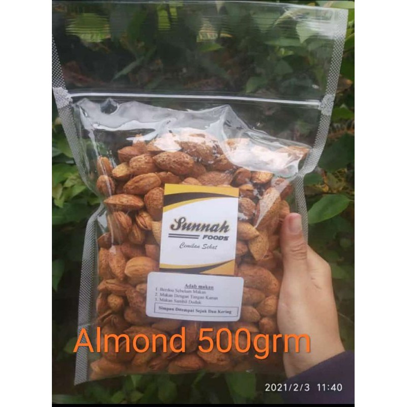 

Kacang Almond 500 gram