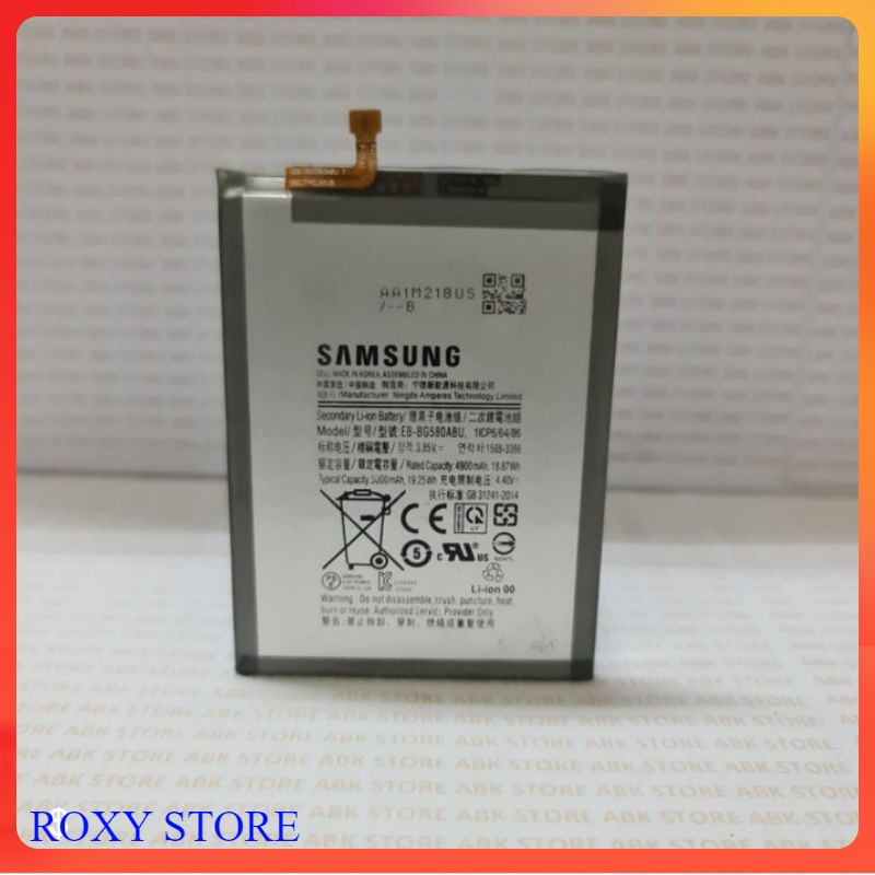 Battery Baterai Batre Samsung Galaxy M20 M205 M205F M30 M305 M305F EB-BG580ABU Original