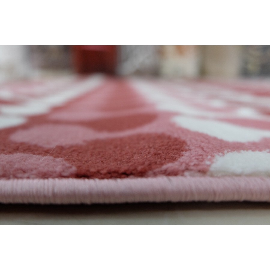 Karpet Import Turki Asli Minimalis uk. 120x180 Pink White-2