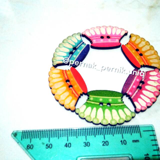 Kancing rompi/jaket bentuk.topi dan stamp lucu unik