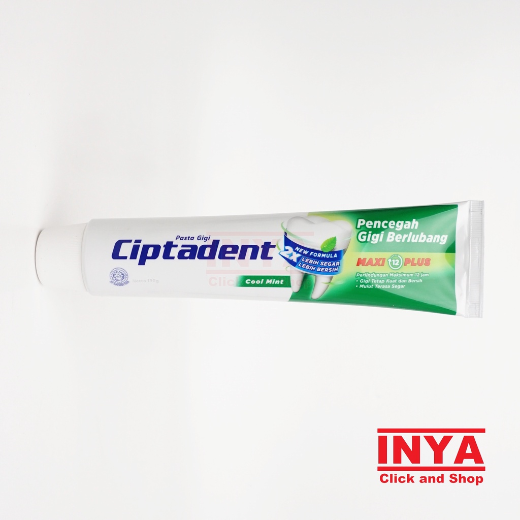 CIPTADENT COOL MINT TOOTHPASTE 190gr - Pasta Gigi - Odol