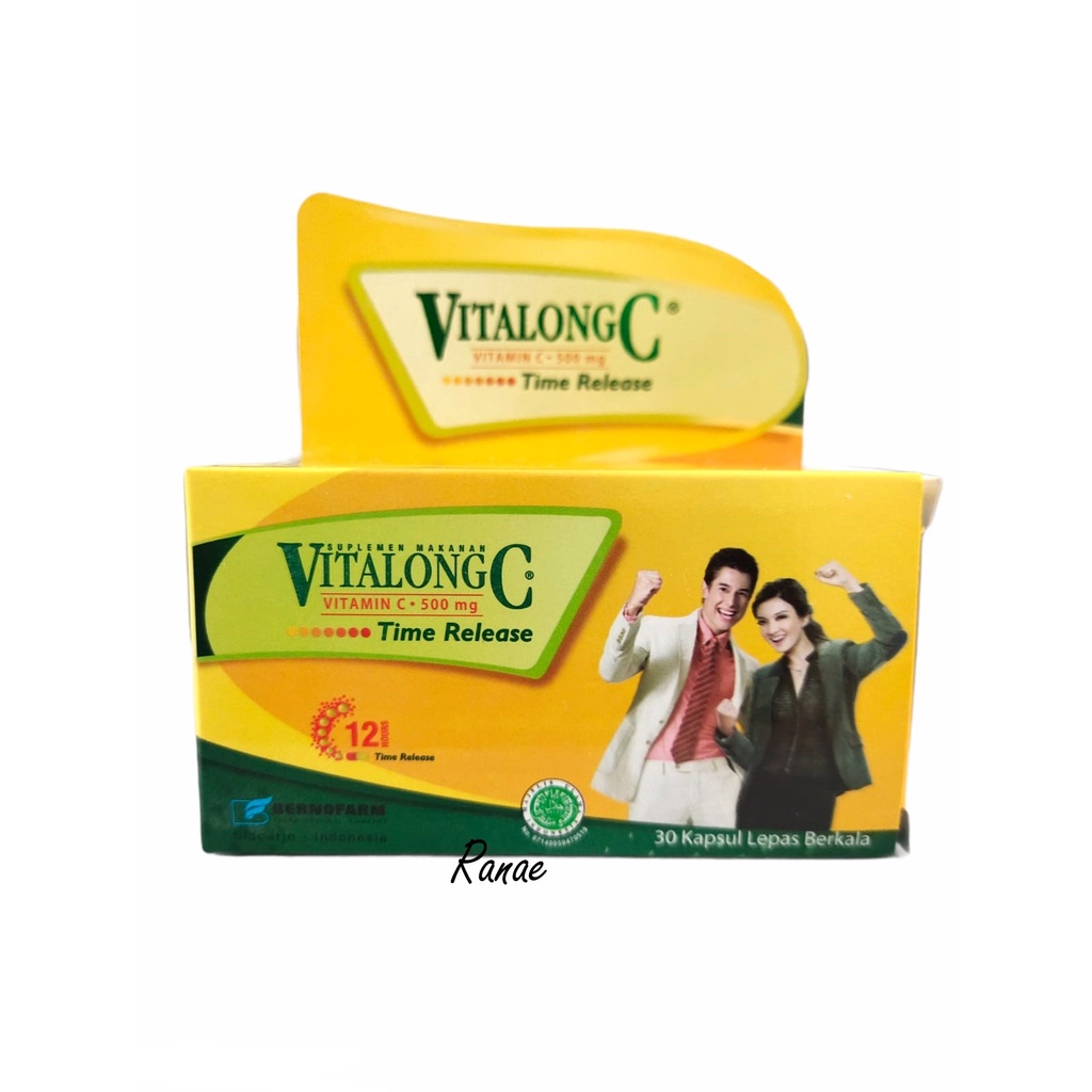 VITALONG C - Vitamin C 500 mg - Membantu Menjaga Daya Tahan Tubuh