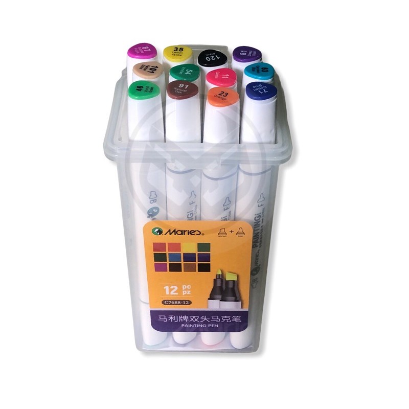 

MARIES PAINTING PEN SET 12color