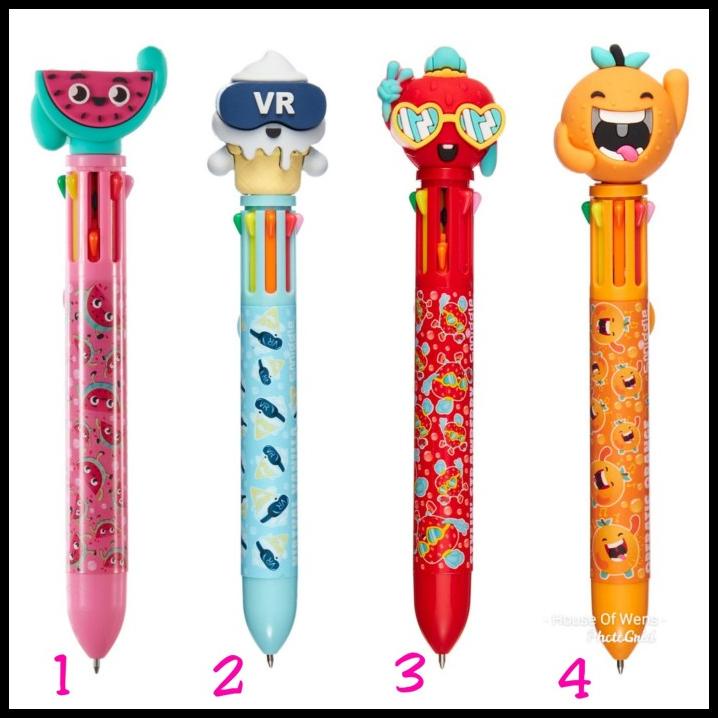 

Caramel | Smiggle Lil Scent Rainbow Pen - Pulpen Warna Warni Smiggle Wangi
