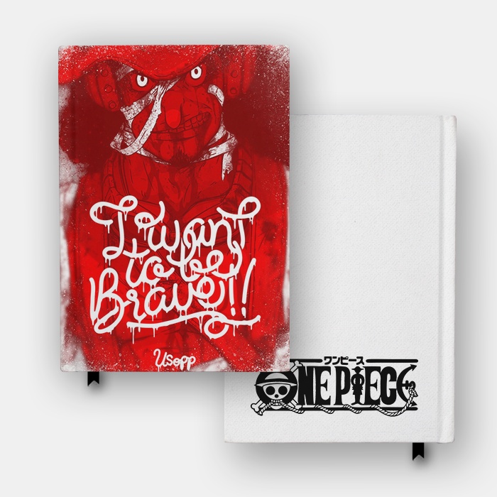 

Notebook Usopp Brave One Piece Anime Cosplay Buku Tulis Hardcover Agenda Jurnal Diary Custom