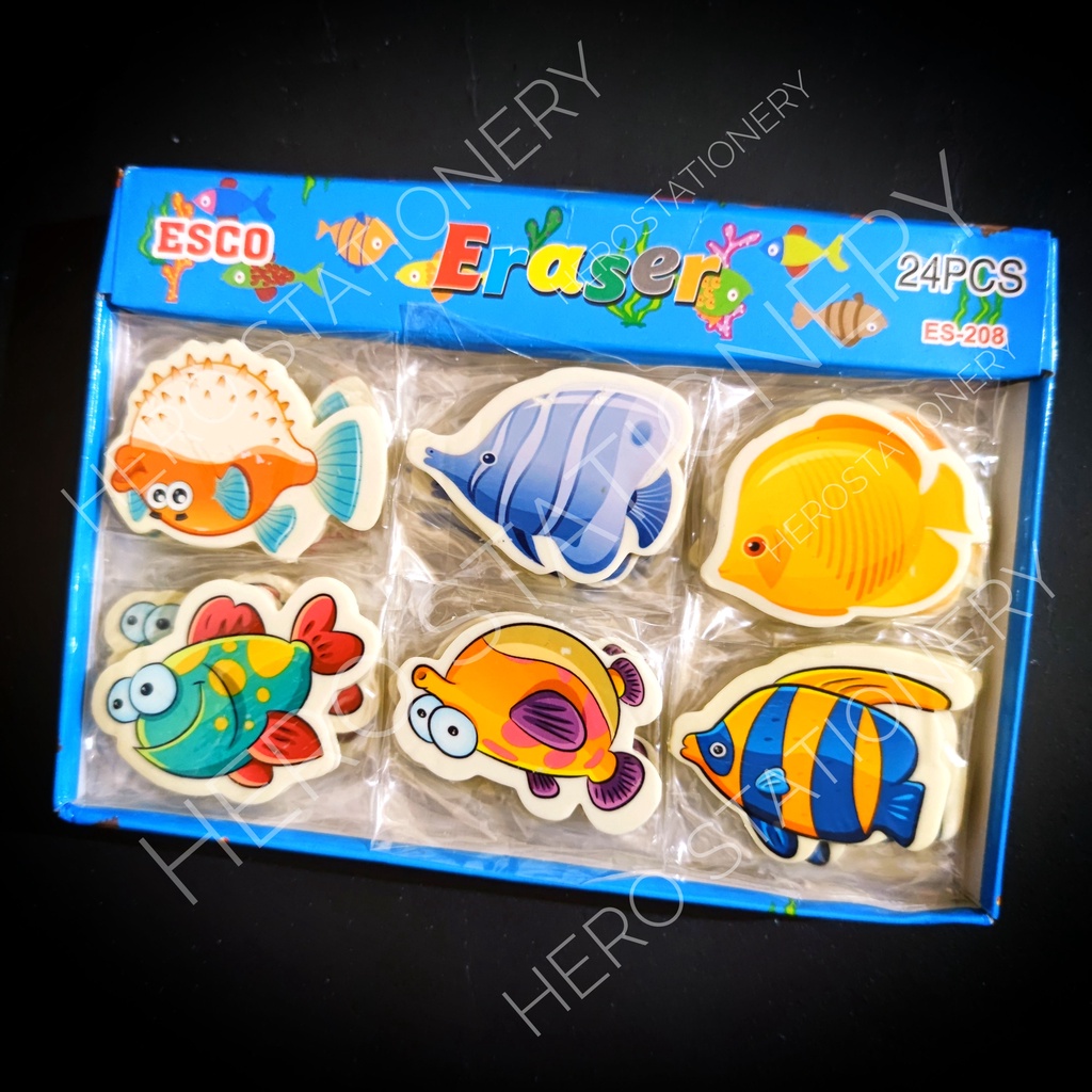 

Eraser penghapus model ikan fish