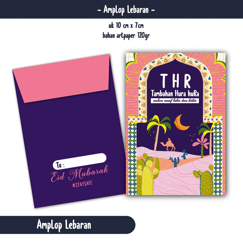 AMPLOP LEBARAN 2021 / ANGPAO LEBARAN / AMPLOP IDUL FITRI