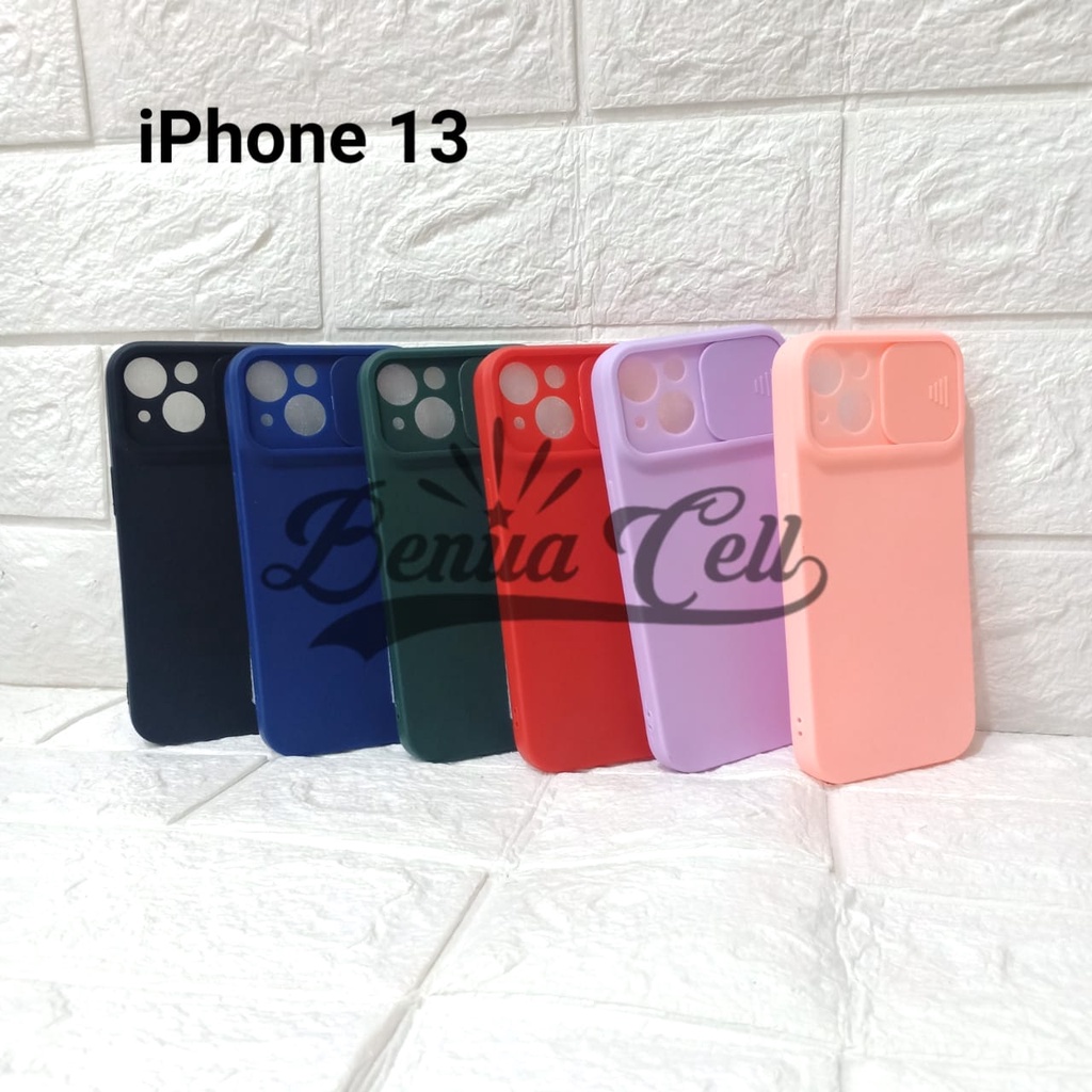 SOFTCASE IPHONE 13 13 MINI CASE SLIDE CAMERA IPHONE 13 PRO 13 PRO MAX