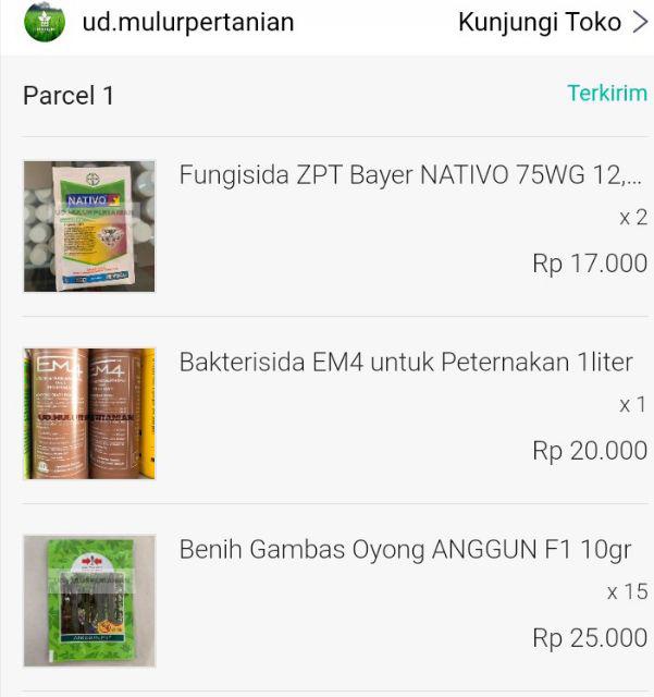 Fungisida Bayer Nativo 75wg 12,5gr