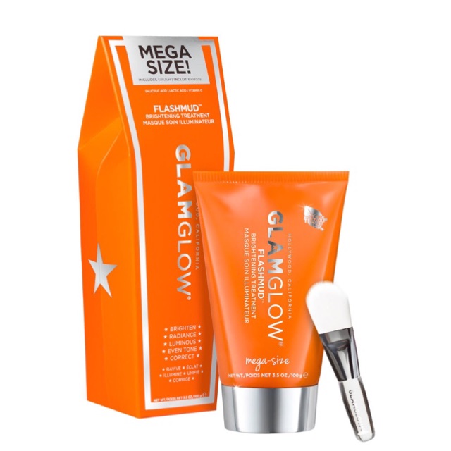 Flashmud brigthening treatment 100gr GLAMGLOW