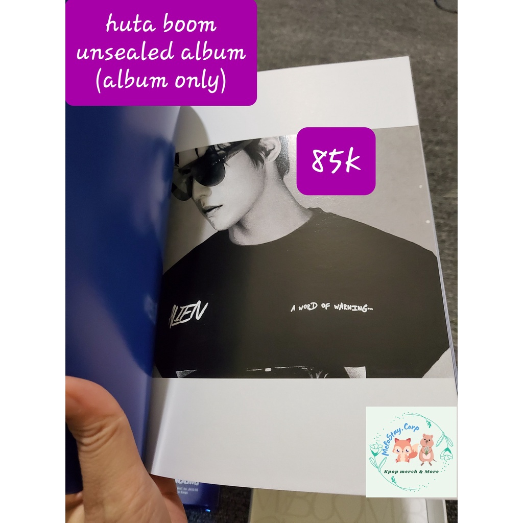 BTOB Huta / Minhyuk Album Boom (sealed)