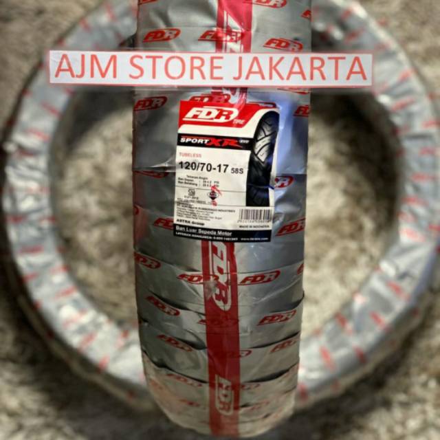 FDR Sport XR EVO 120/70-17 Tubeless..