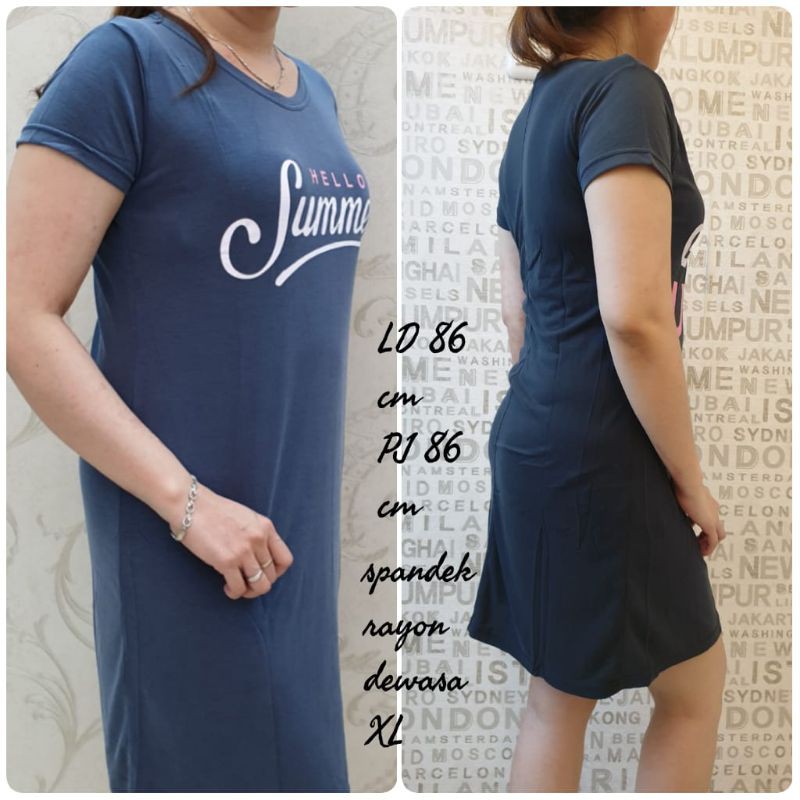 promo murah !!! summer dress tunic XL